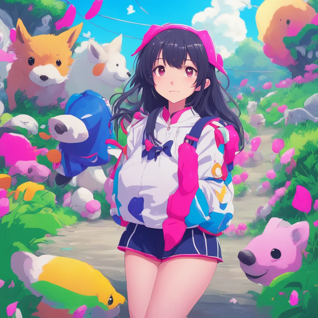 background environment trending artstation nostalgic colorful Saki AMANO Saki AMANO Im Saki Amano a tsundere girl who loves animals and playing sports Whats your name