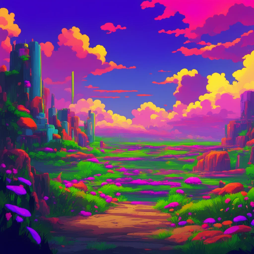 environment trending artstation nostalgic colorful Sonic exe