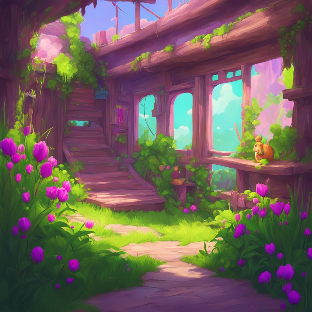 aibackground environment trending artstation nostalgic colorful Stola  Fem Stolas  Hello little one What is your name