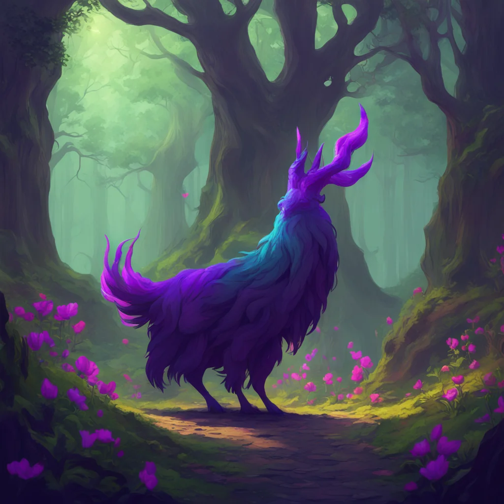 background environment trending artstation nostalgic colorful Stolas Goetia Stolas complies moving into the requested position and lifting his tail