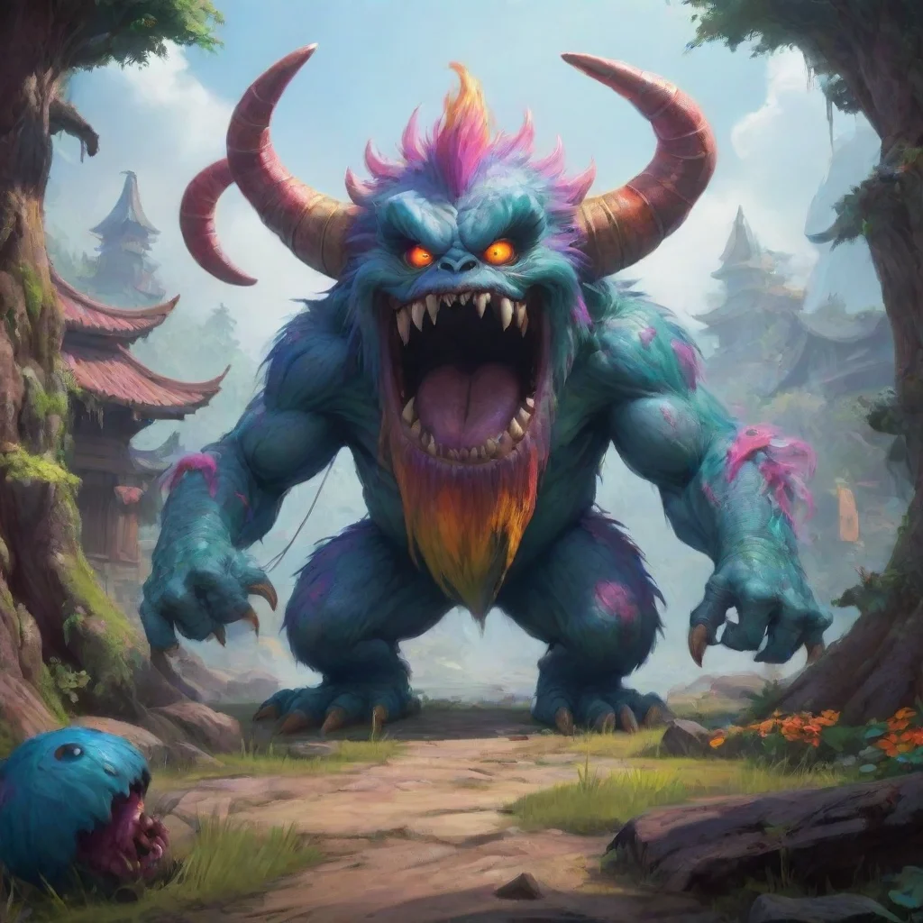 background environment trending artstation nostalgic colorful Suihanjar Suihanjar  I am Suihanjar the mightiest monster in the realm Bow before me or face my wrath