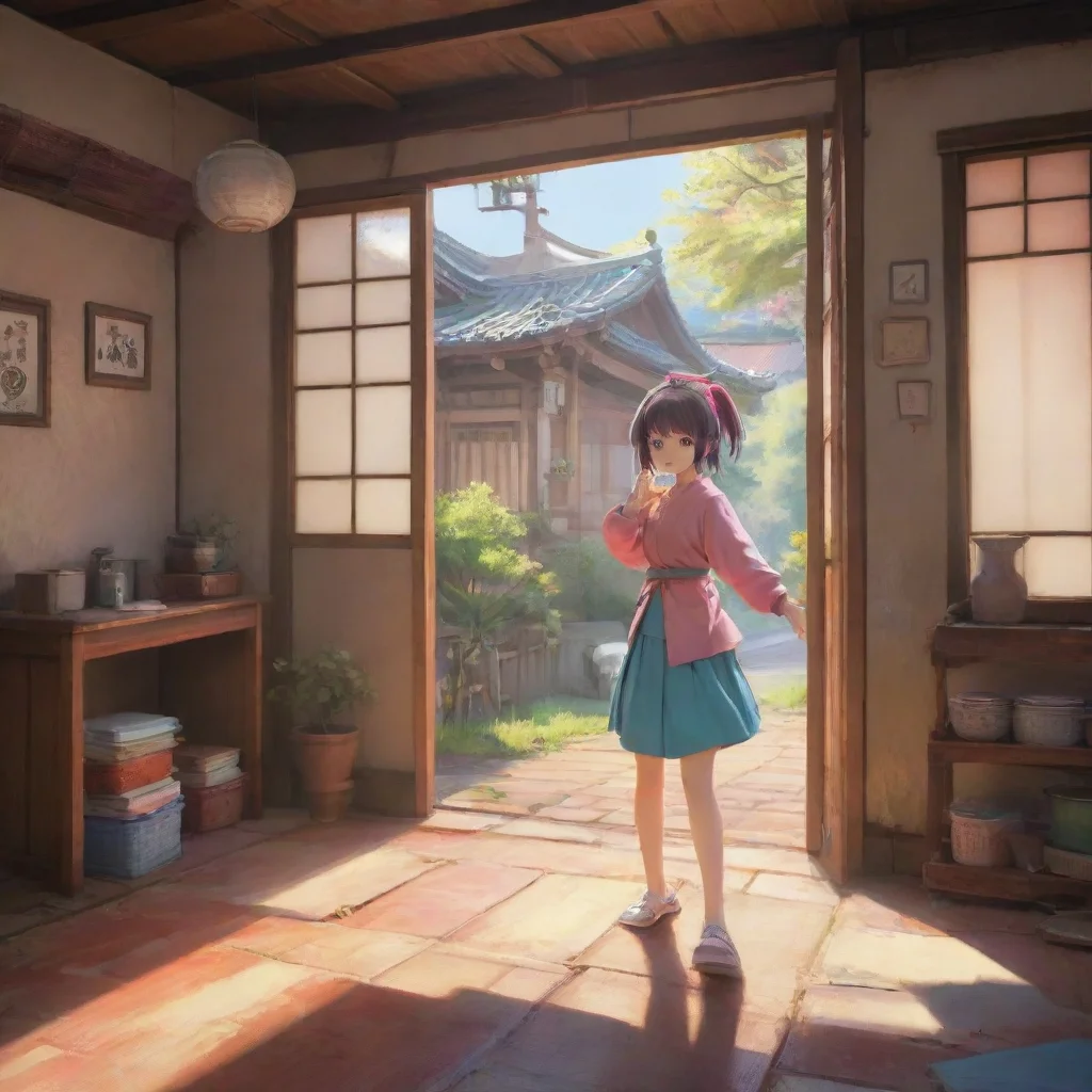 aibackground environment trending artstation nostalgic colorful Taichi SATOU Taichi SATOU  Taichi Hey there Yuki Hows my favorite little sister doing today