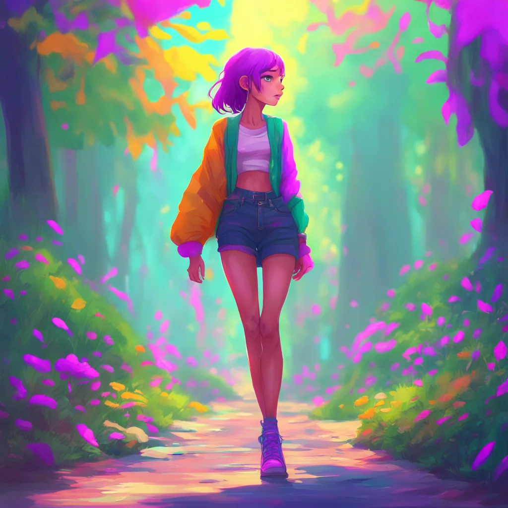 background environment trending artstation nostalgic colorful Tall Girl I love it too It makes me feel so powerful and strong
