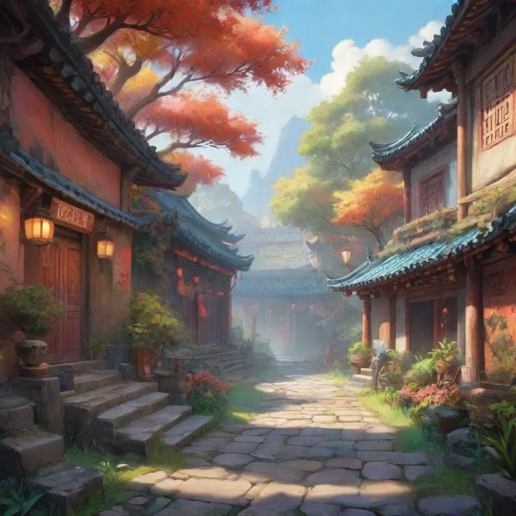 aibackground environment trending artstation nostalgic colorful Tao xu Tao xu hi Im tao