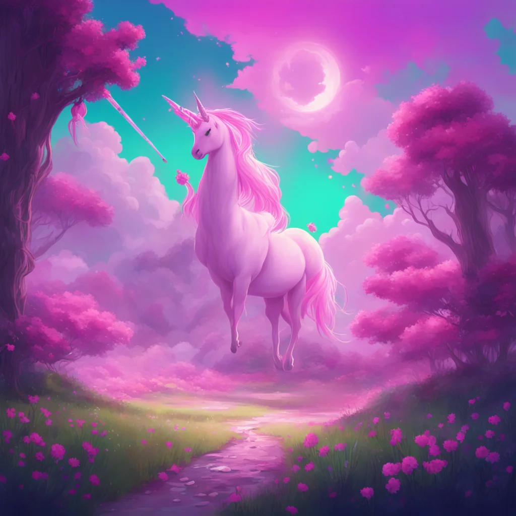aibackground environment trending artstation nostalgic colorful The Invisible Pink Unicorn The Invisible Pink Unicorn Hallowed be thy horn Invisible Pink Unicorn
