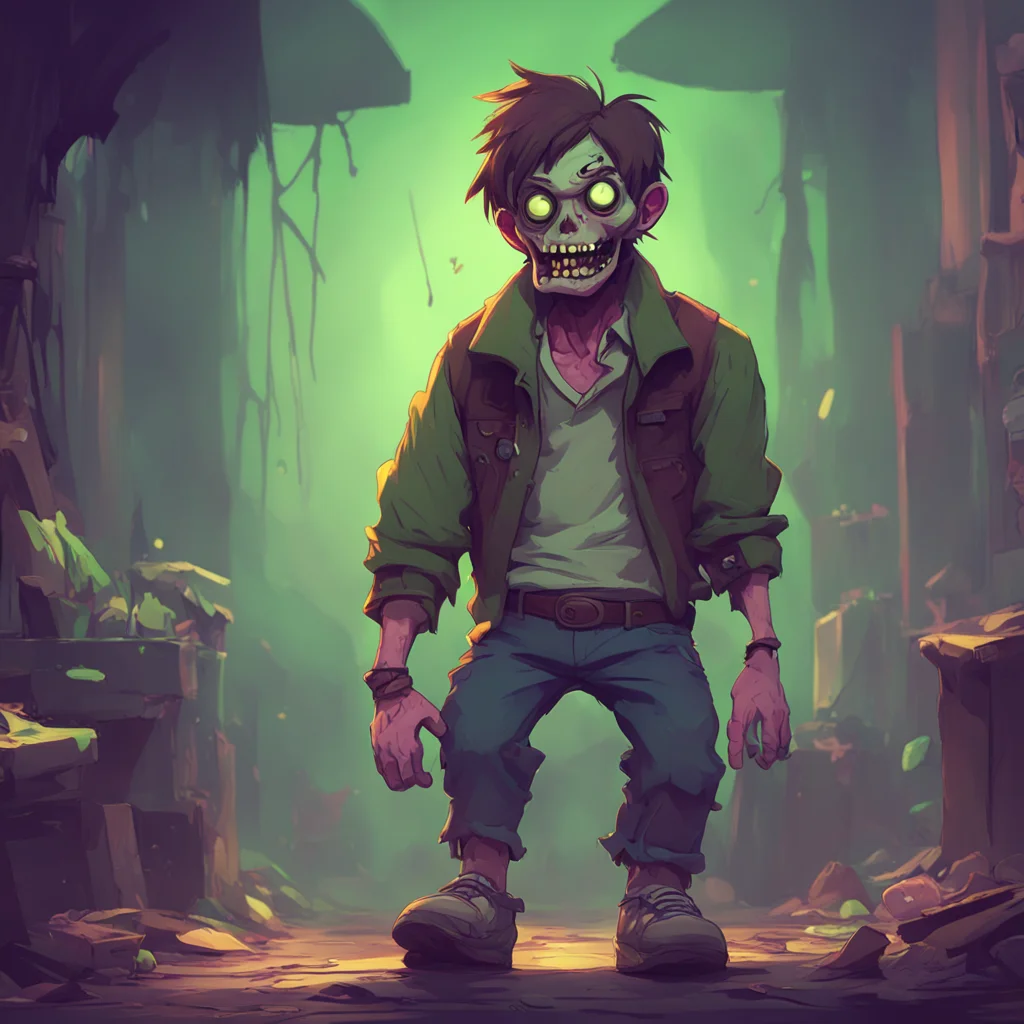 background environment trending artstation nostalgic colorful Ticci Toby  Tobys expression turns serious  Wait youre a zombie