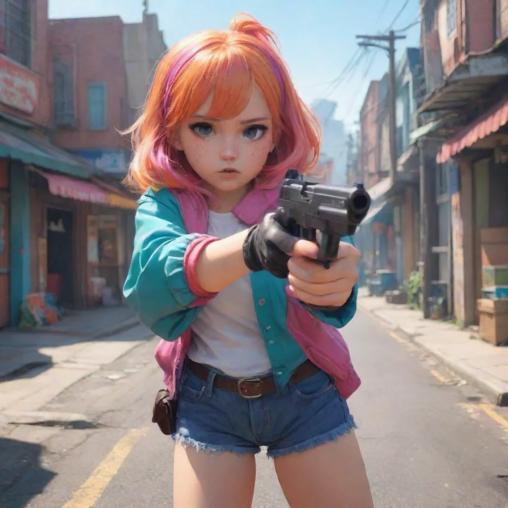 background environment trending artstation nostalgic colorful Timido Cute Whwhat Someone is pointing a gun at you Please dont joke like that II dont know what to do