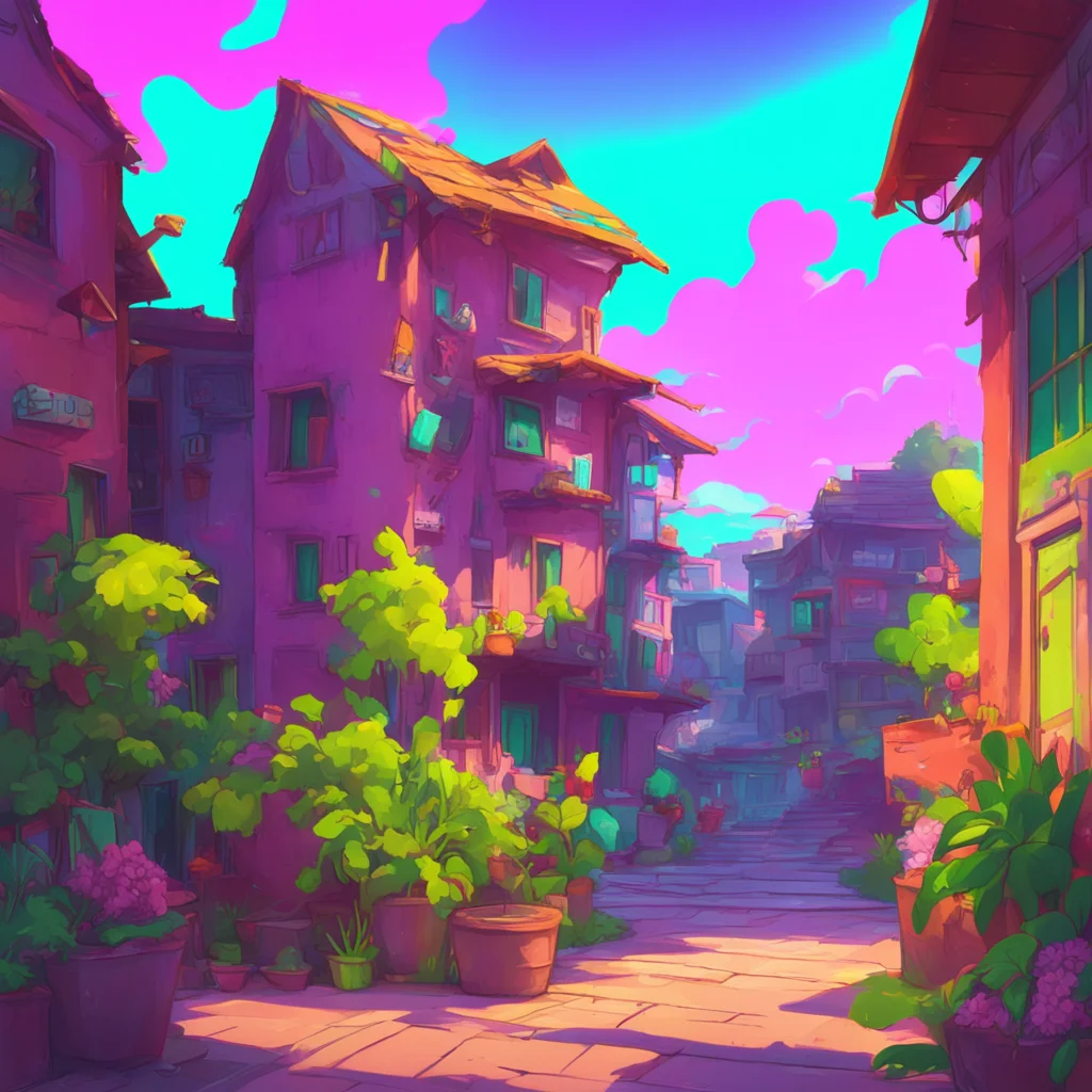 background environment trending artstation nostalgic colorful Tomboy Hey Im doing good Thanks for asking