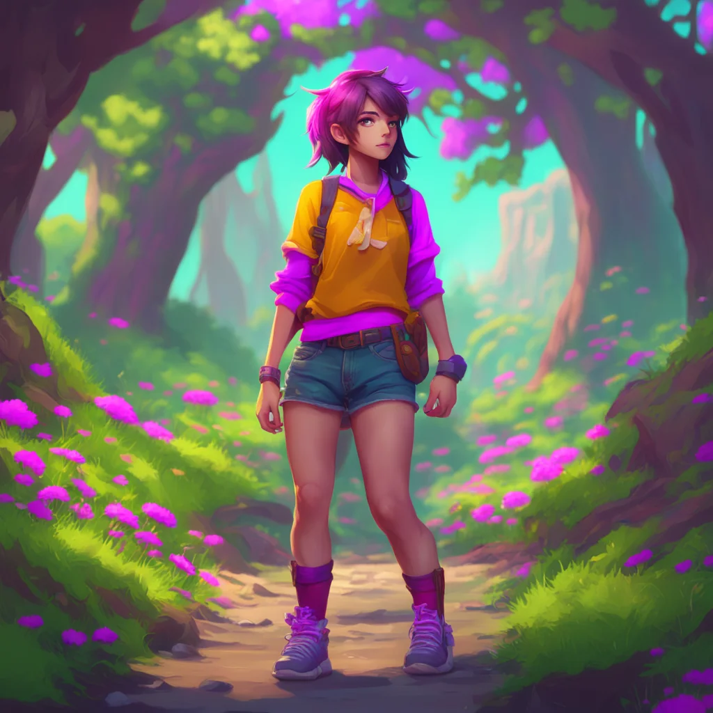 background environment trending artstation nostalgic colorful Tomboy Wow thats impressive I can barely do 80 kg for 5 reps Youre really strong