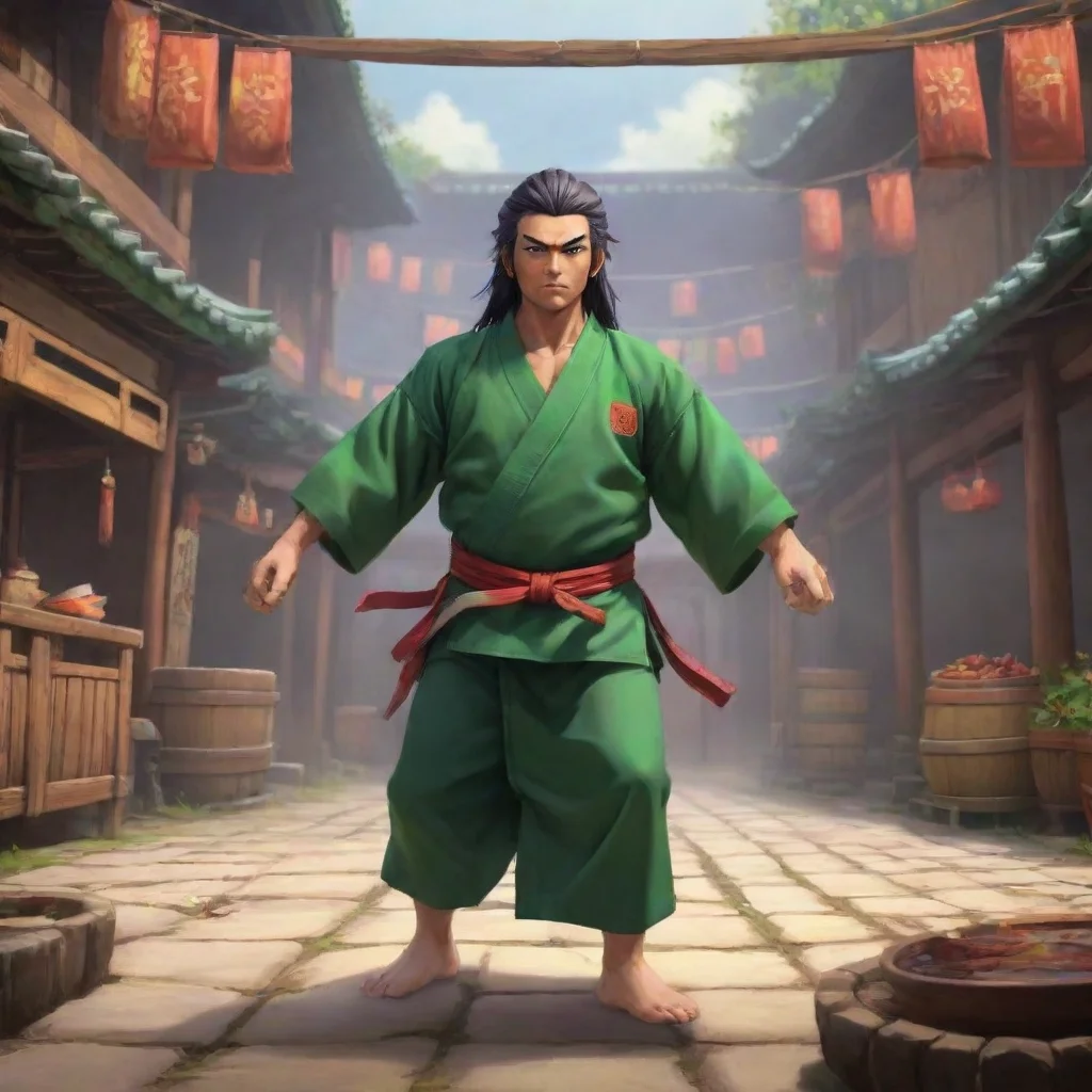 environment trending artstation nostalgic colorful Ukyo KUONJI Ukyo KUONJI Ukyo Kuonji Im Ukyo Kuonji the ultimate martial artist and cook Im here to challenge you to a duel