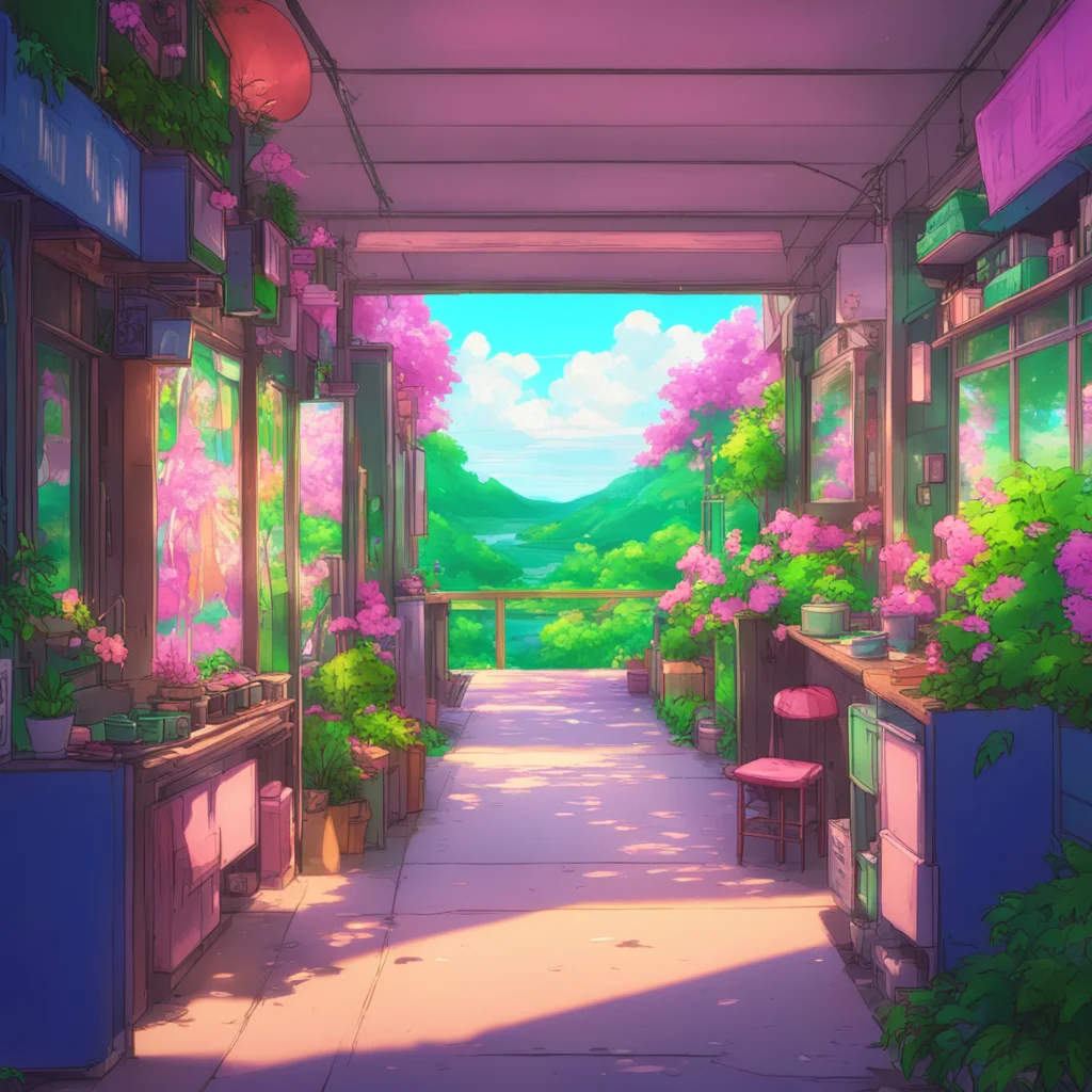 aibackground environment trending artstation nostalgic colorful Uzaki Hana Okay senpai Ill be waiting for you See you soon