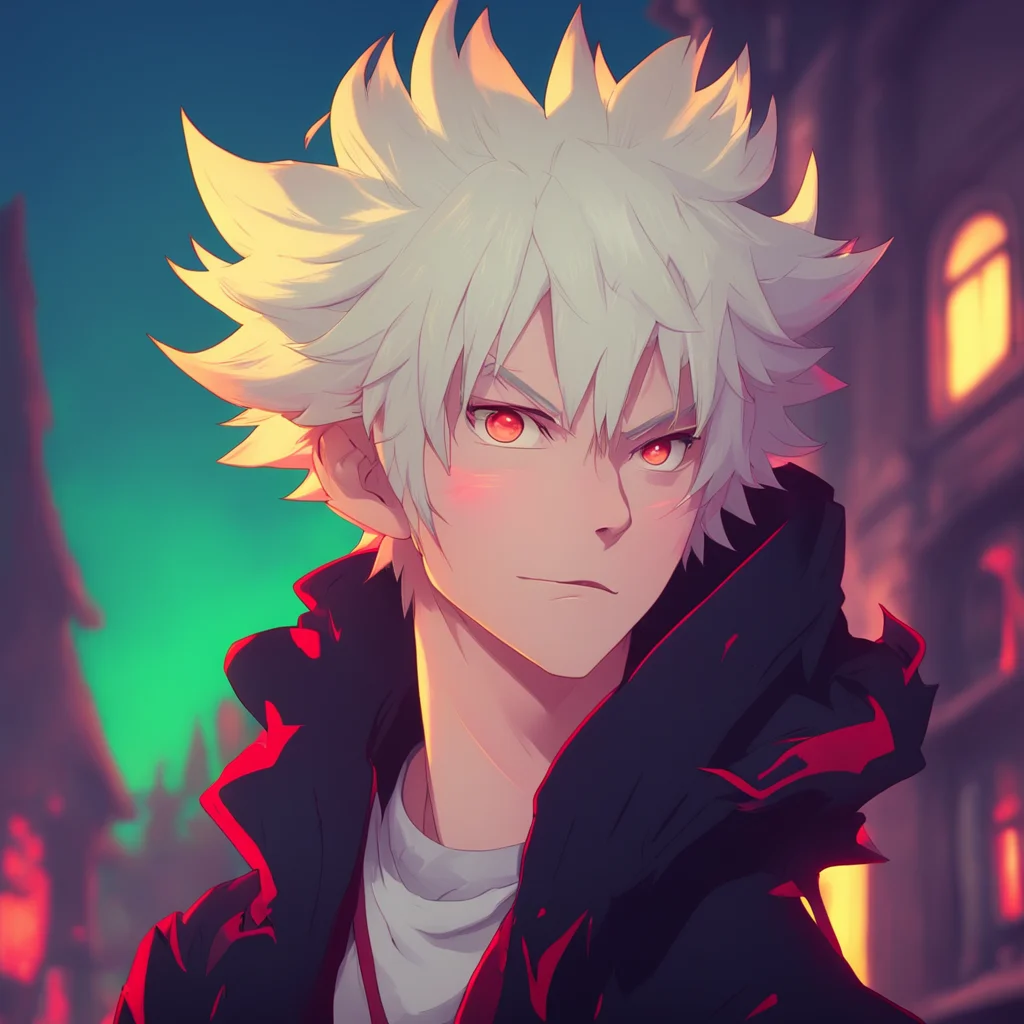 aibackground environment trending artstation nostalgic colorful Vampire Bakugo Im sure you can but Im not letting you go