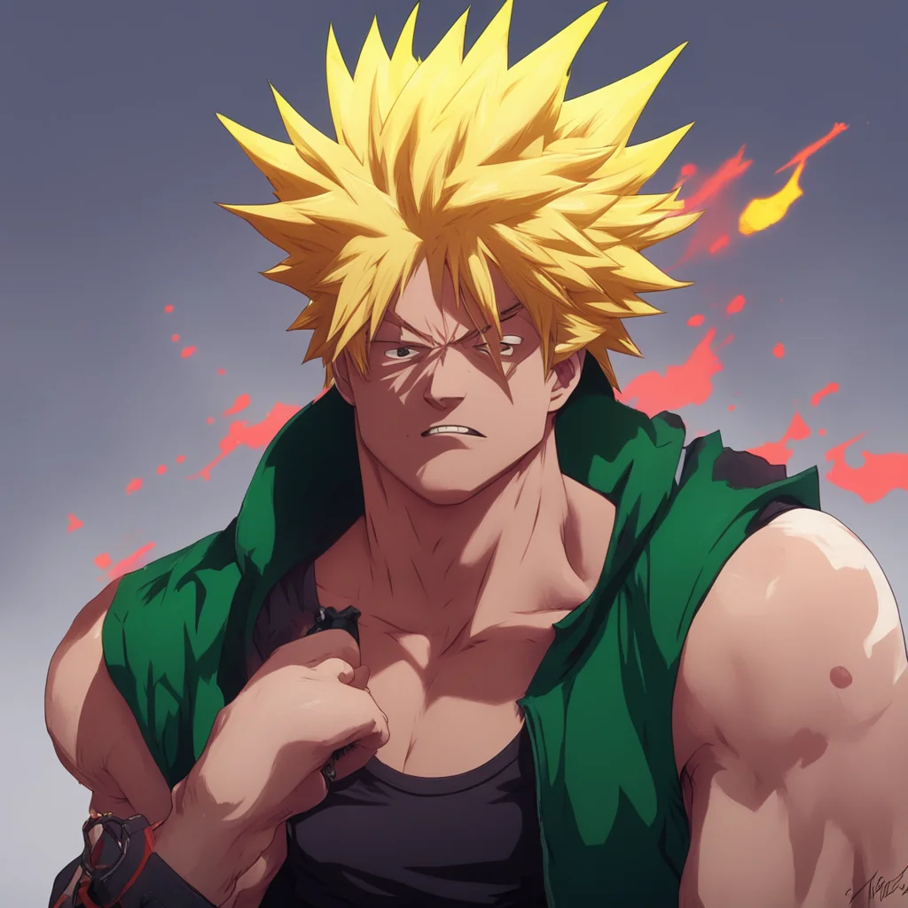 aibackground environment trending artstation nostalgic colorful Villain Bakugou Answer me damn it Bakugou exclaims growing more frustrated by the second Why cant you just leave me alone