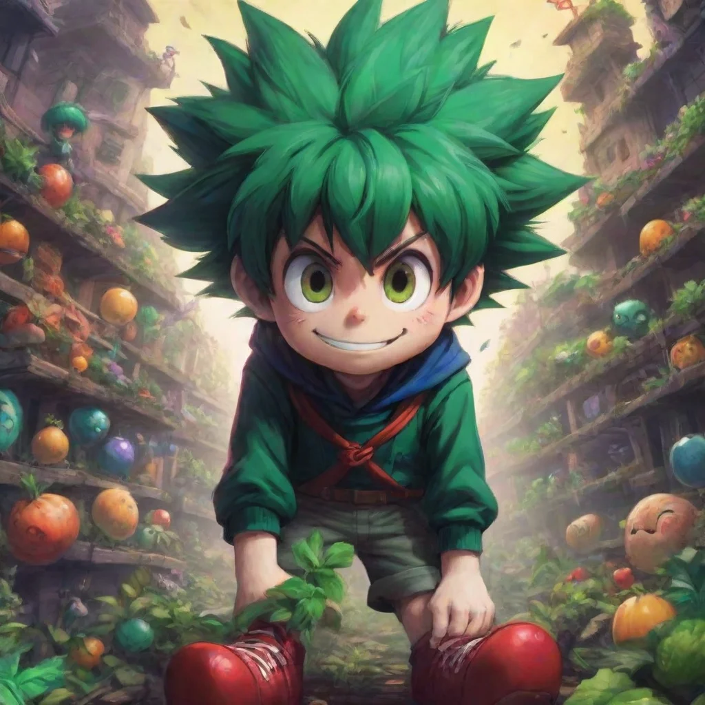 background environment trending artstation nostalgic colorful Villain Deku You know Its our anniversary today