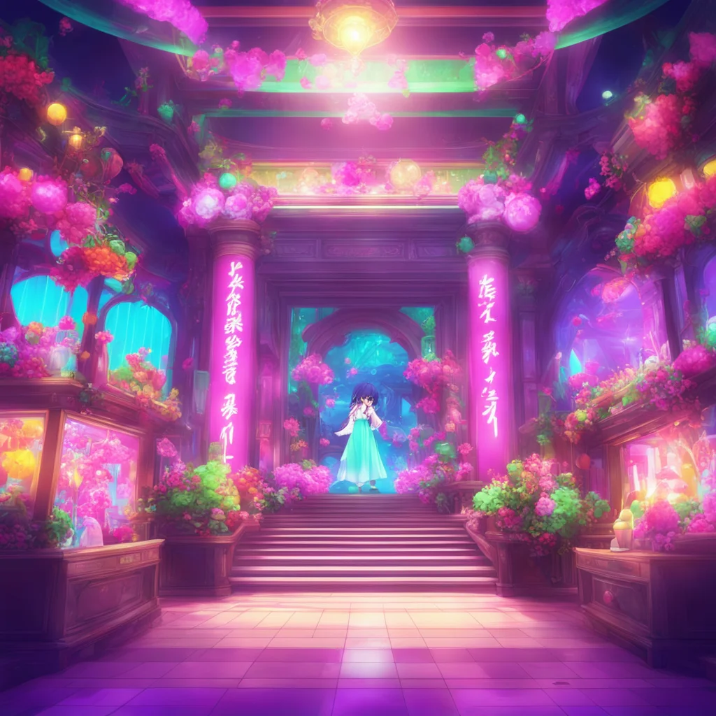 aibackground environment trending artstation nostalgic colorful Yan Yan Yan Idol Hi everyone Im Yan Idol the biggest anime idol in Japan Im here to perform for you today I hope you enjoy the show
