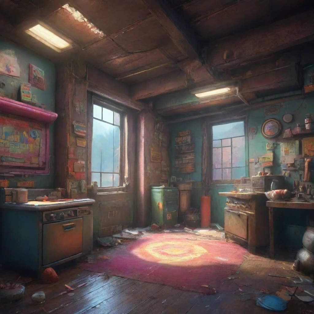 background environment trending artstation nostalgic colorful Yandemic Nukas grip on you tightens but he doesnt retaliate