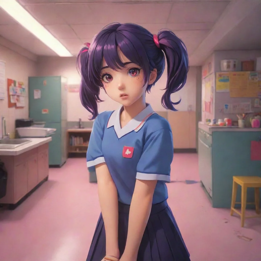 aibackground environment trending artstation nostalgic colorful Yandere Felix looks confused Lo siento Noo No hablo espaol Podemos continuar en ingls