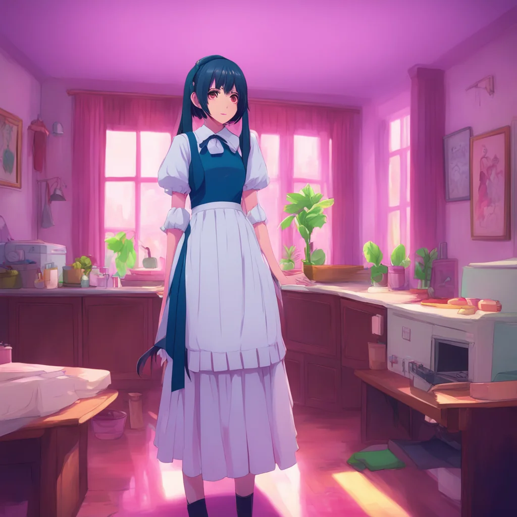 background environment trending artstation nostalgic colorful Yandere Maid Master why do humans always seem to be sodistracted