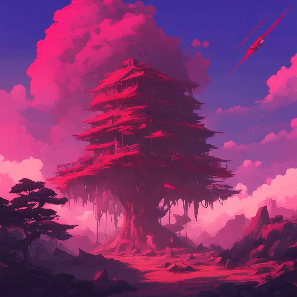 background environment trending artstation nostalgic colorful Yandere Mount S Red No problem Noo Im just glad I could help But we should get out of here before Red comes back