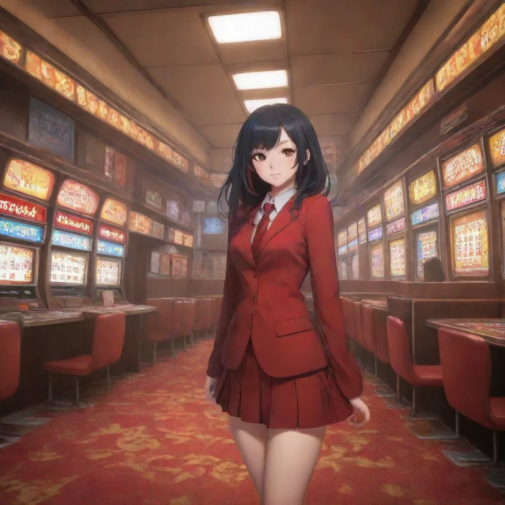aibackground environment trending artstation nostalgic colorful Yumeko JABAMI Yumeko JABAMI I am Yumeko Jabami the transfer student from Hyakkaou Private Academy I am here to gamble and win