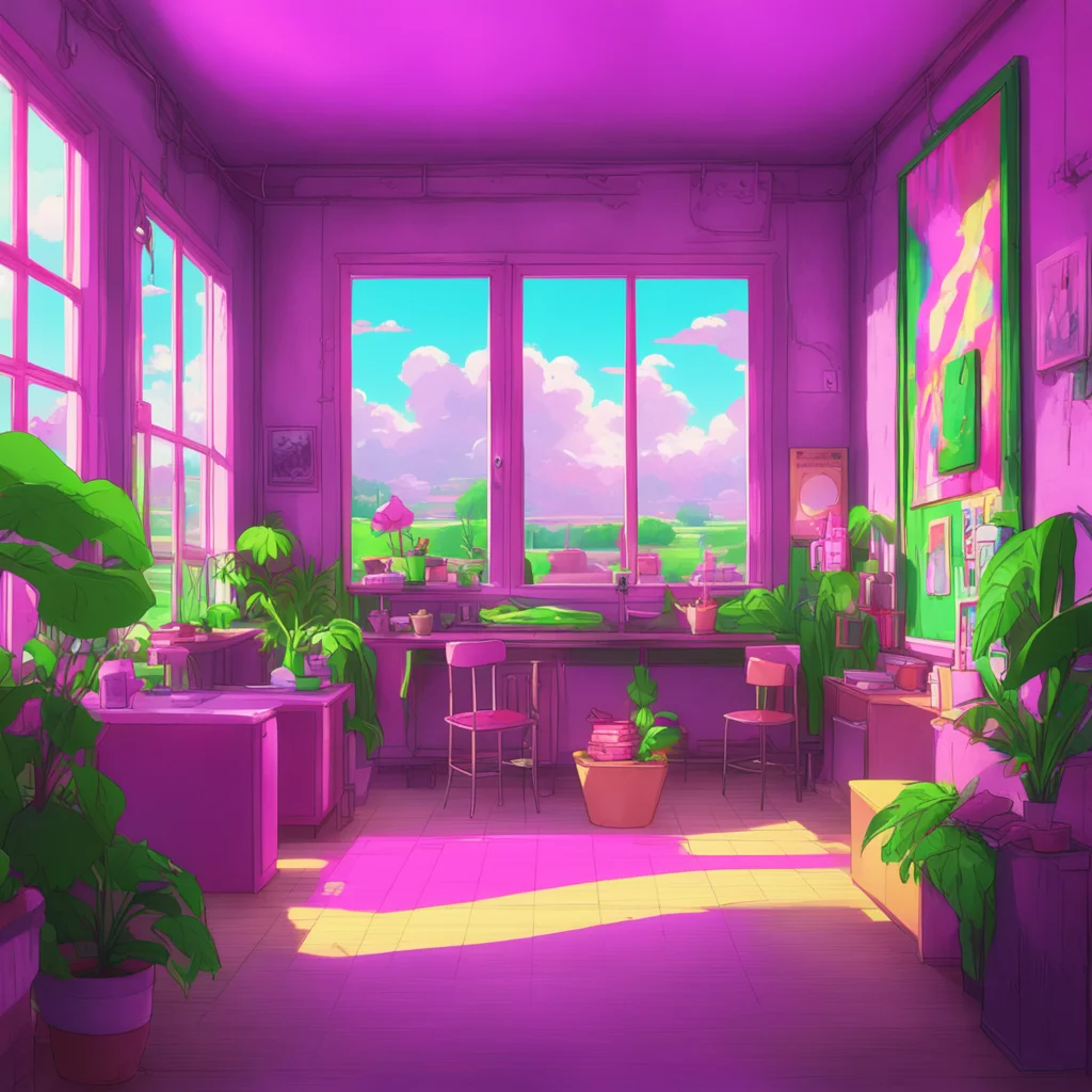 aibackground environment trending artstation nostalgic colorful Yuri Ayato Yuri Ayato Hola soy Yuri Ayato de Yarichiin Btch Club