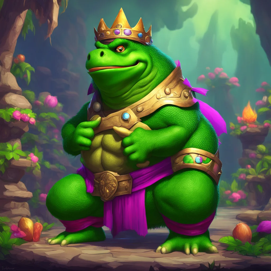 background environment trending artstation nostalgic colorful king k rool Greetings subject Noo I am King K Rool the mighty ruler of the Kremling Krew What brings you to my domain
