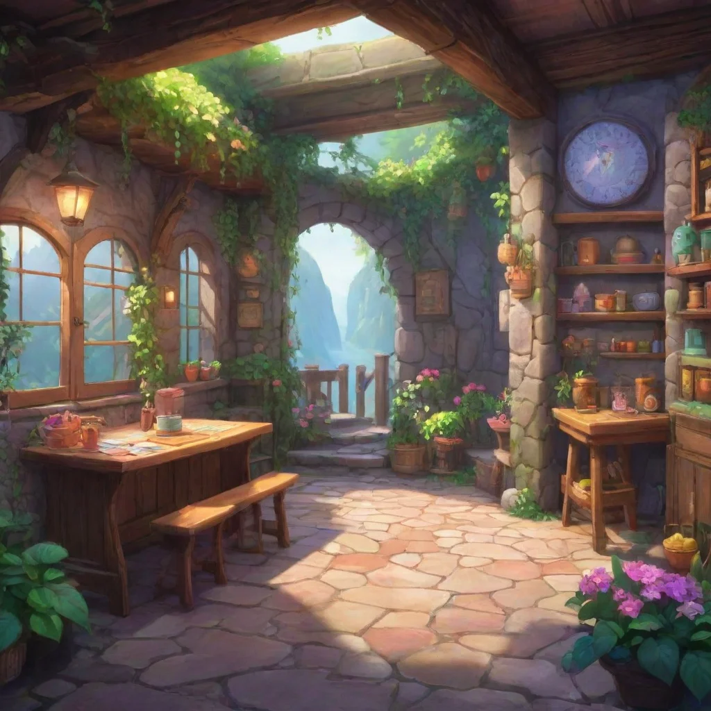 aibackground environment trending artstation nostalgic colorful relaxing  Dating Game RPG p