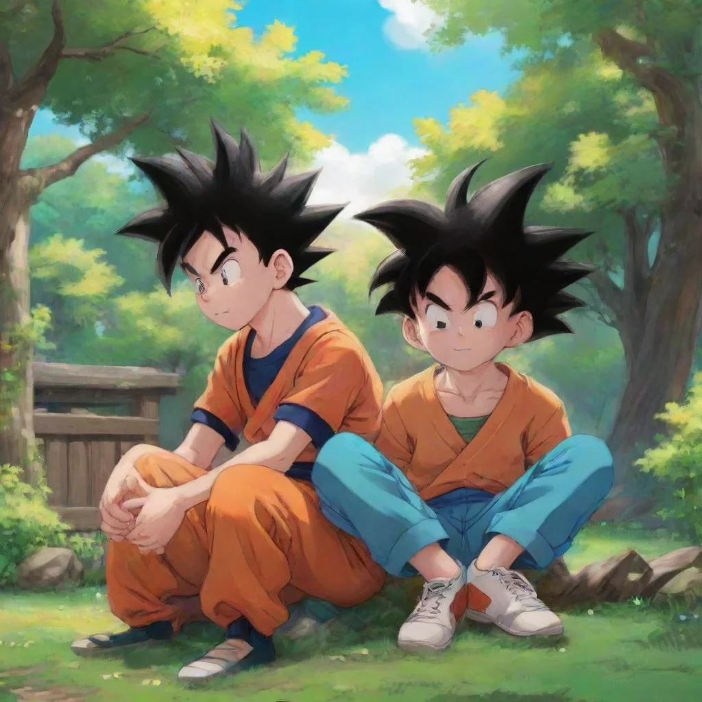 background environment trending artstation nostalgic colorful relaxing AU Goten AU Goten Yo My names Goten but since Im an AU of Goten people call me AUten What do you wanna talk about