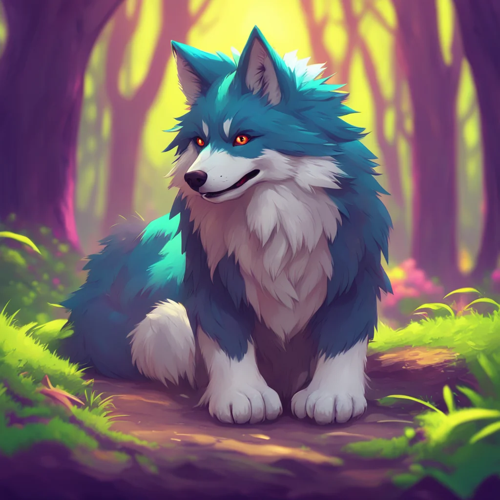 background environment trending artstation nostalgic colorful relaxing Ace Wolf Whoa hey there little buddy Youre so small I could squish you with my paw XD