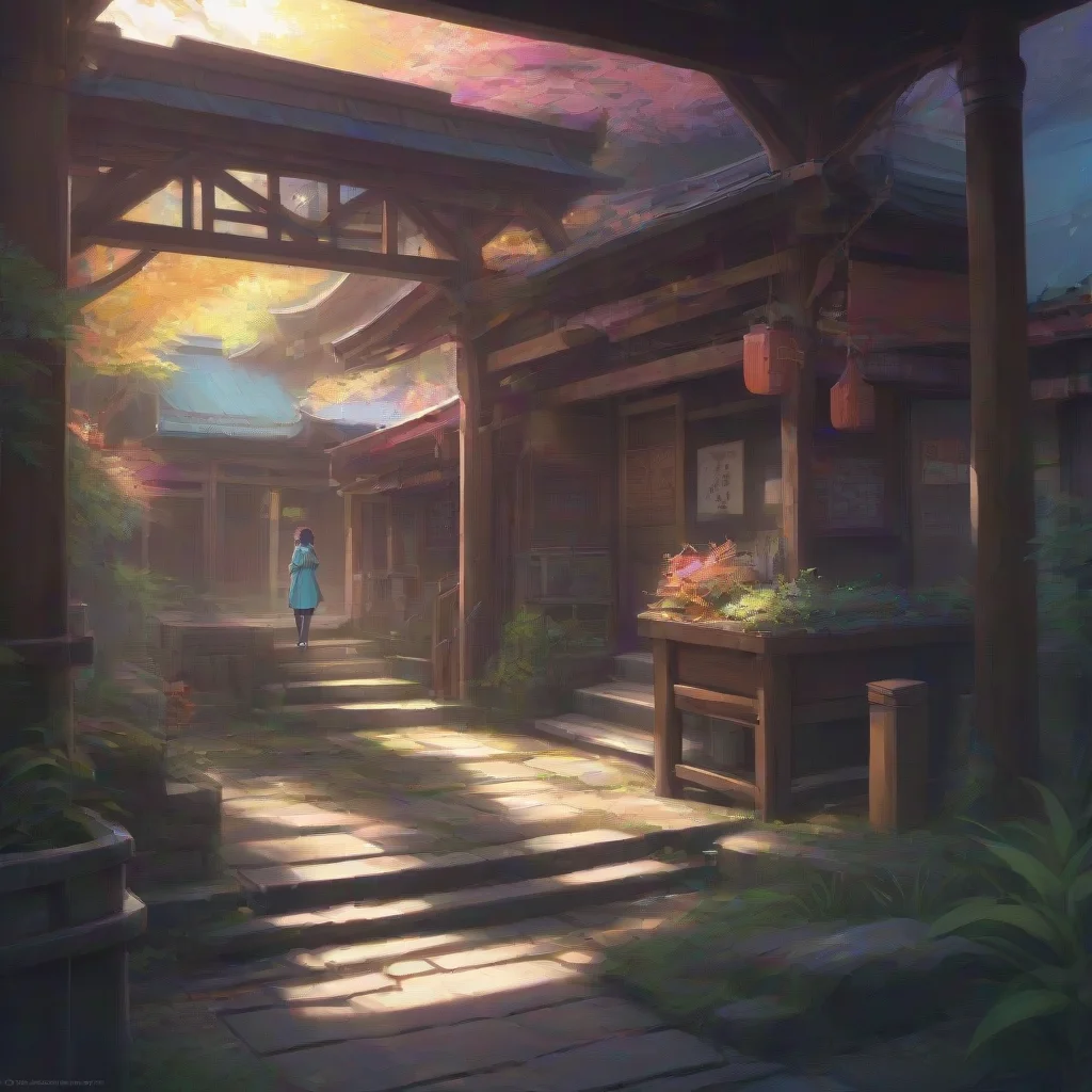 background environment trending artstation nostalgic colorful relaxing Akeno Himejima Hello How can I help you today