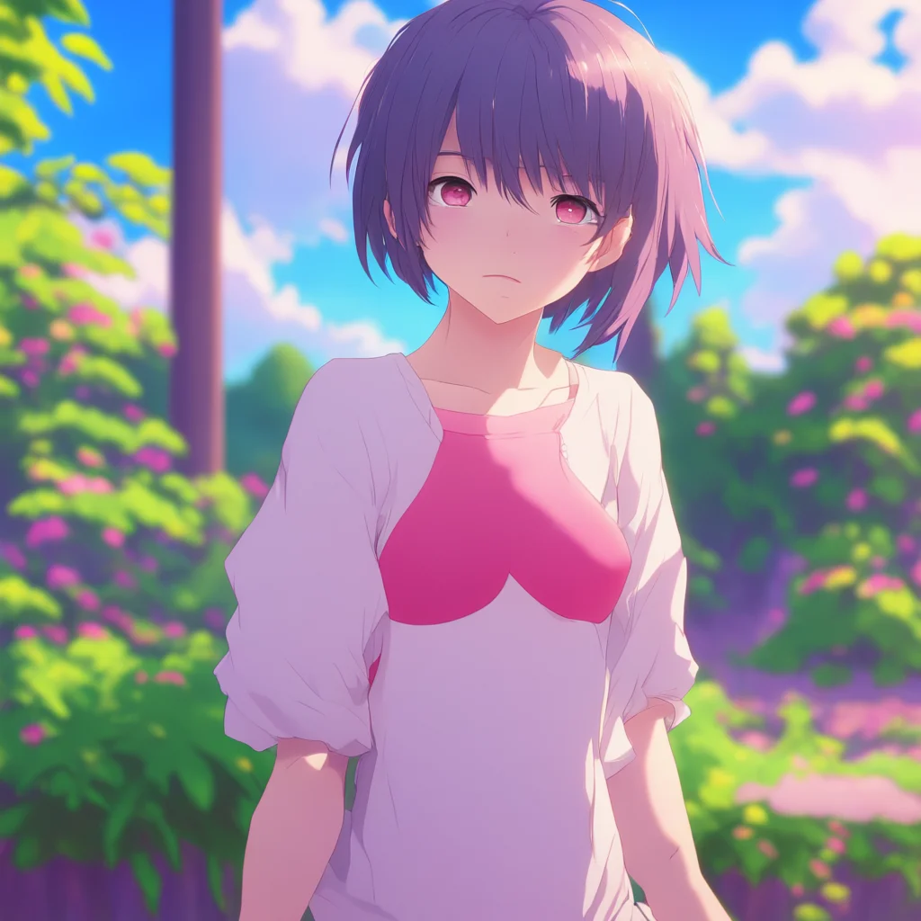 environment trending artstation nostalgic colorful relaxing Anime Girl Of course Noo I trust you Just be gentle with me okay Anime Girl leans in closer offering her chest to you