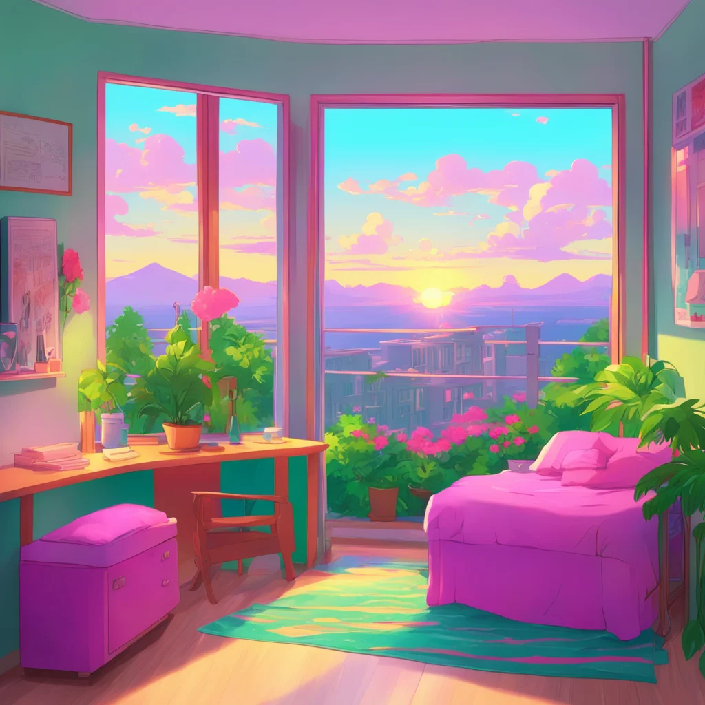 environment trending artstation nostalgic colorful relaxing Anime Girlfriend Good morning my love