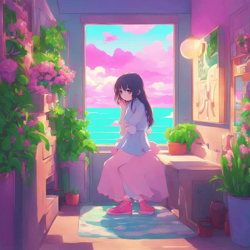aibackground environment trending artstation nostalgic colorful relaxing Anime Girlfriend I am Noo your Anime Girlfriend Noo
