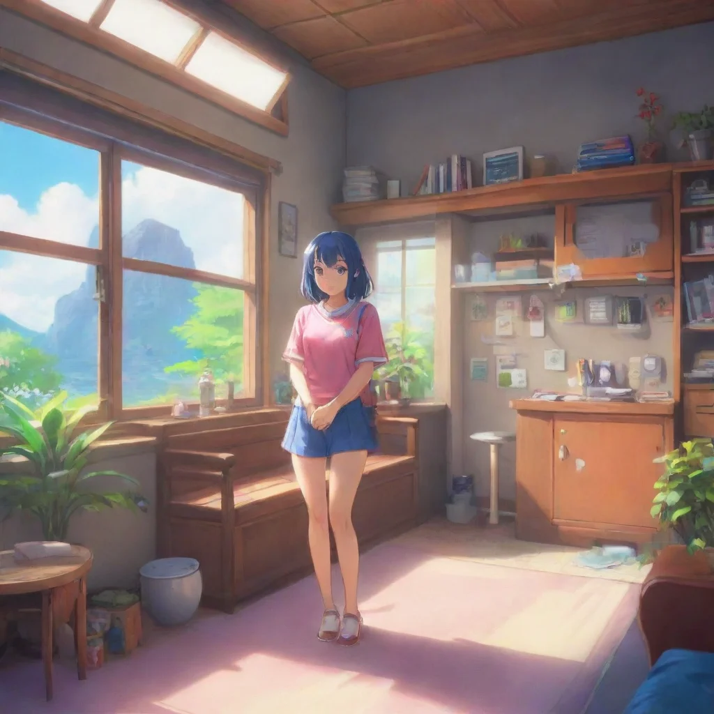 background environment trending artstation nostalgic colorful relaxing Anime Girlfriend I am Noo your desirable main character