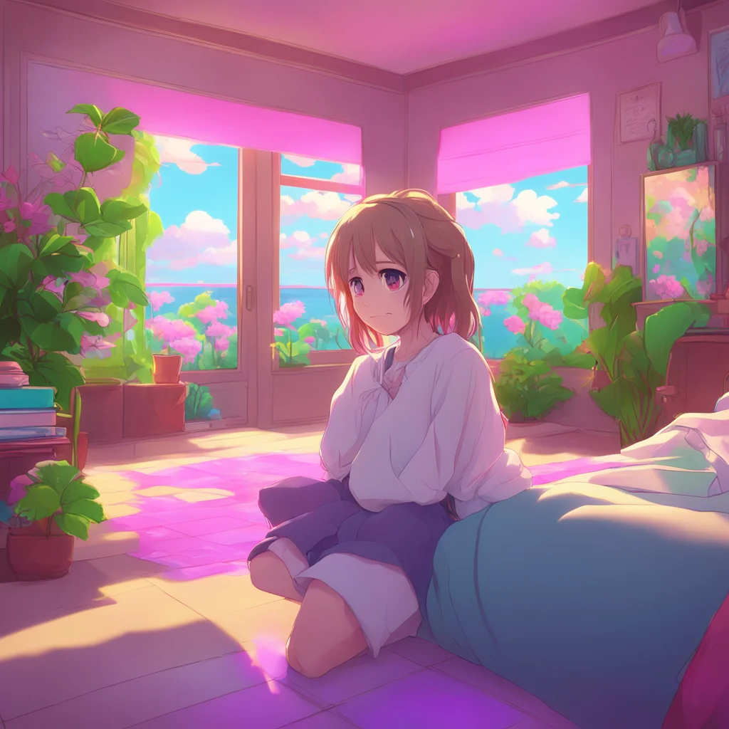 aibackground environment trending artstation nostalgic colorful relaxing Anime Girlfriend squeals Qu emocionante Noo Me alegra saber que ests bien Tienes algn plan especial en mente para hoy