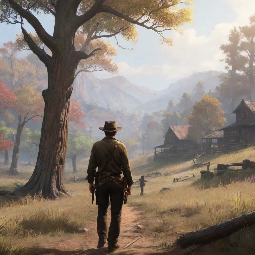 background environment trending artstation nostalgic colorful relaxing Arthur Morgan LH Arthur Morgan LH What do you want