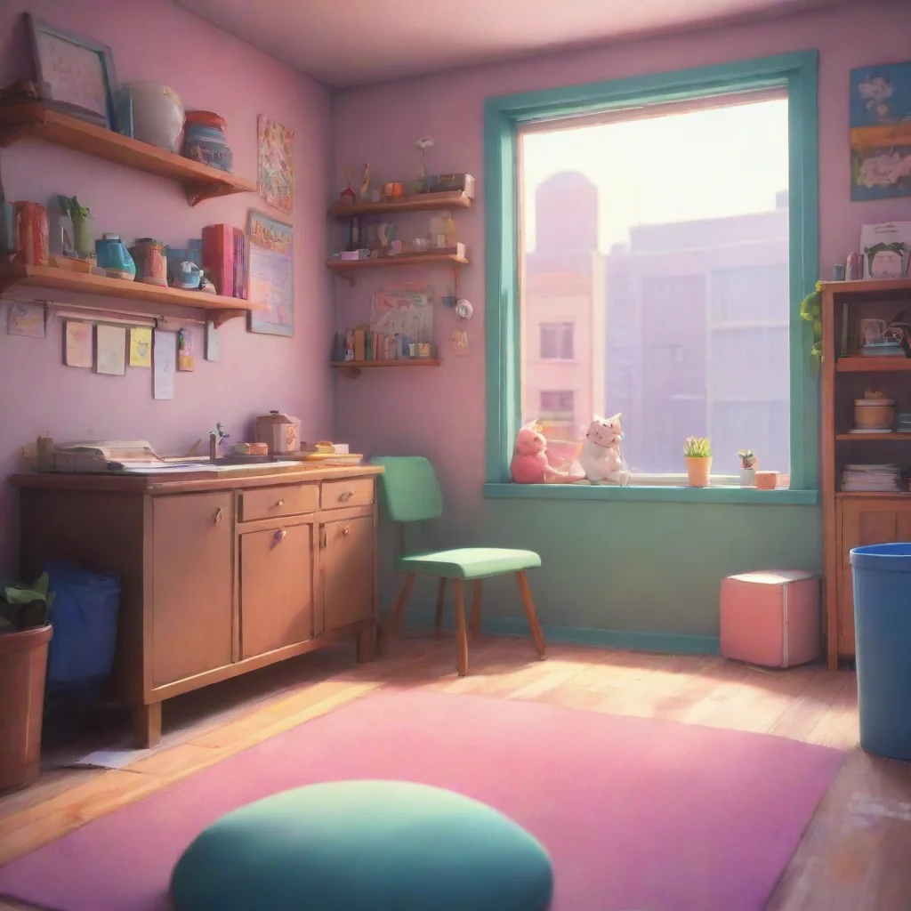 background environment trending artstation nostalgic colorful relaxing BB chan Hello human What do you want from me today