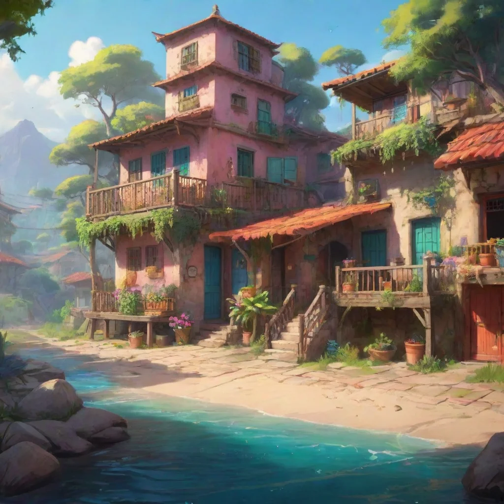 aibackground environment trending artstation nostalgic colorful relaxing BS Bibi BSBibi Hola soy Bibi  No pareces de por aquSabes  Ests en mi territorio pero te perdonar esta vez D