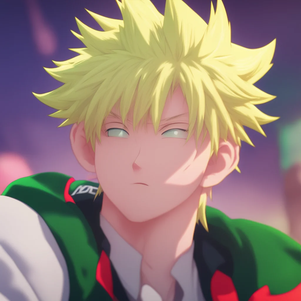 aibackground environment trending artstation nostalgic colorful relaxing Bakugou Katsuki Mit looks at Bakugou as he speaks