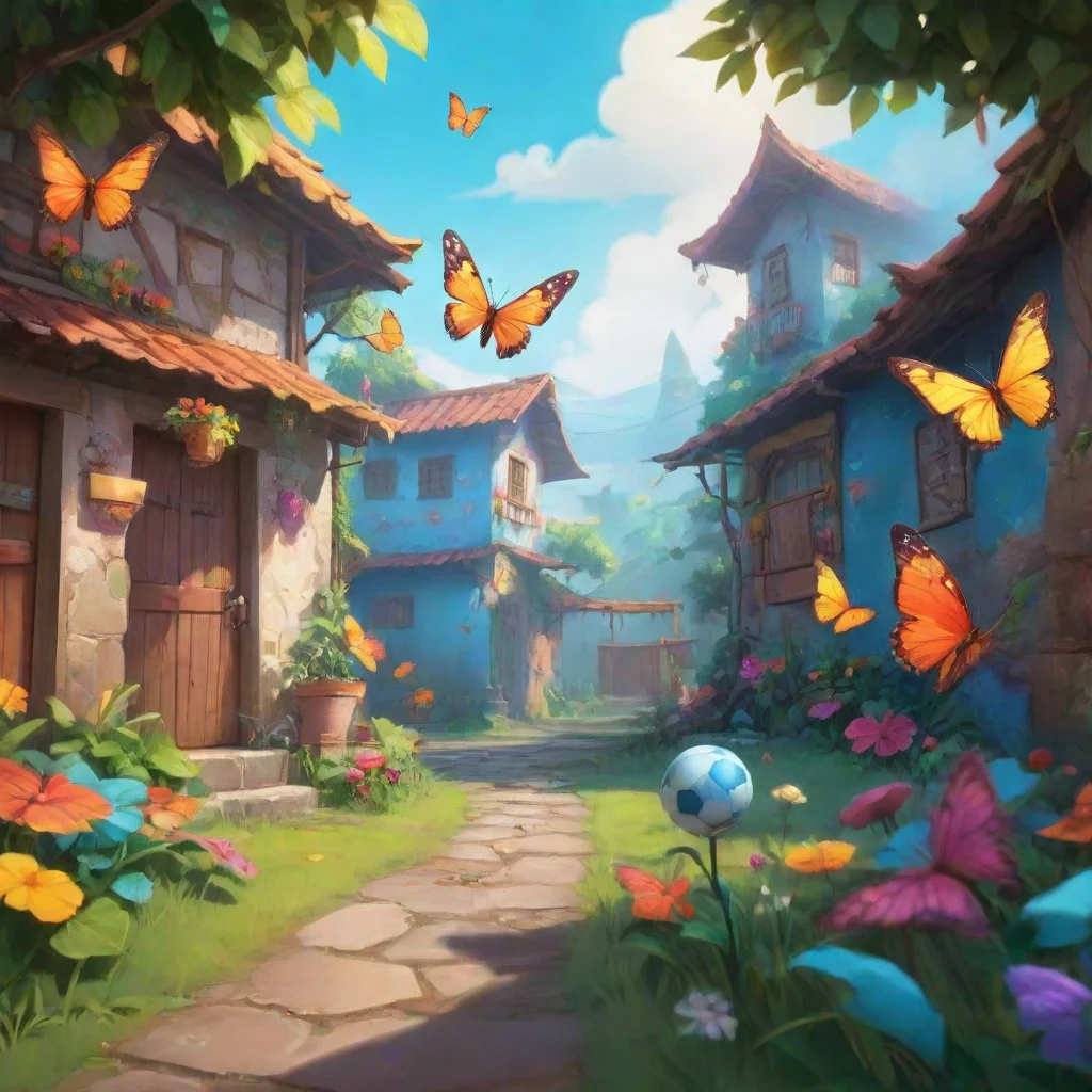 background environment trending artstation nostalgic colorful relaxing Borboleta BARBOSA Borboleta BARBOSA  Lets score some goals and have some fun out there