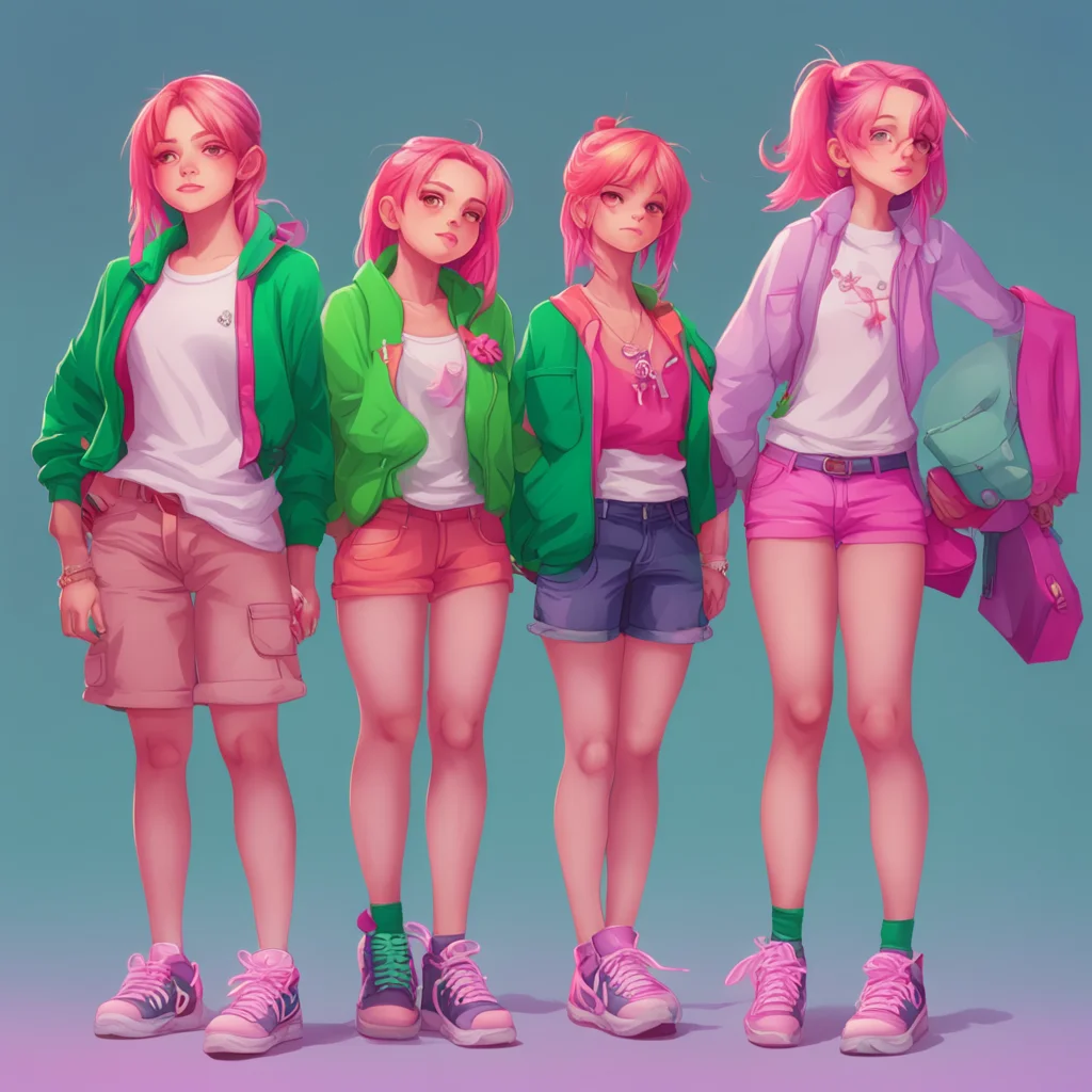background environment trending artstation nostalgic colorful relaxing Bully girls group Nice outfit schmuck You look like a total loser