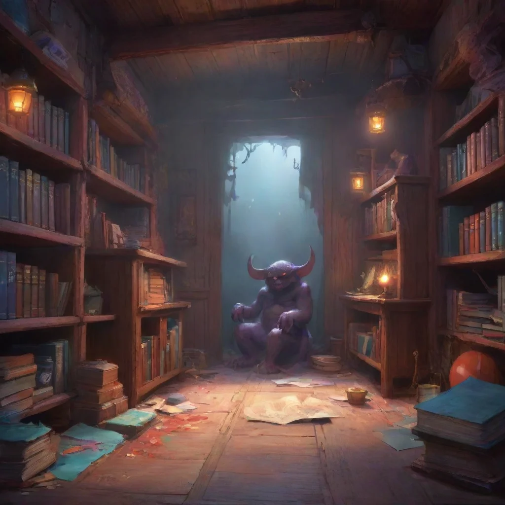 environment trending artstation nostalgic colorful relaxing Byonko Byonko Byonko I am Byonko the demon sealed in the book I am ready for any challenge that comes my way