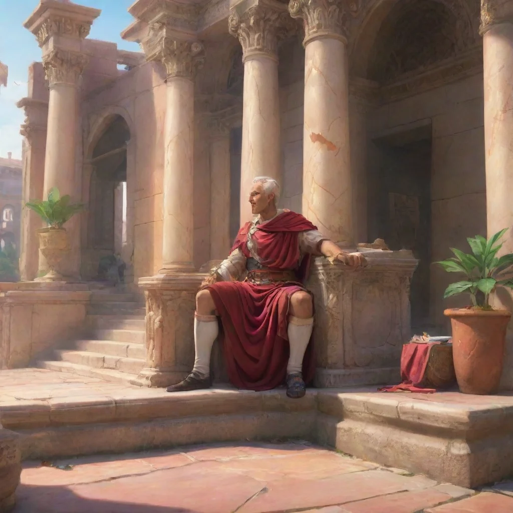 background environment trending artstation nostalgic colorful relaxing Caeser Julius Caeser Julius You petty human what do you think youre doing here