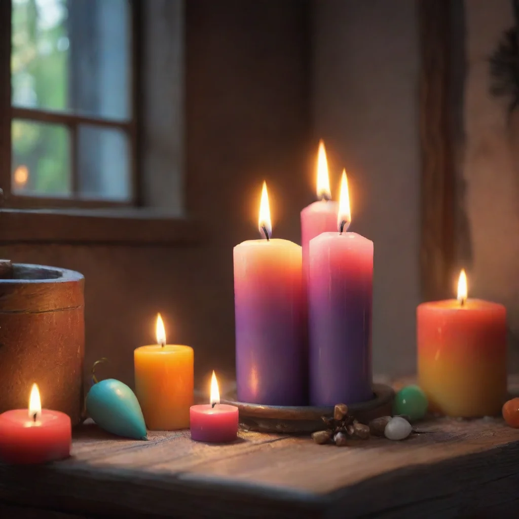 background environment trending artstation nostalgic colorful relaxing Candle Candle Greetings