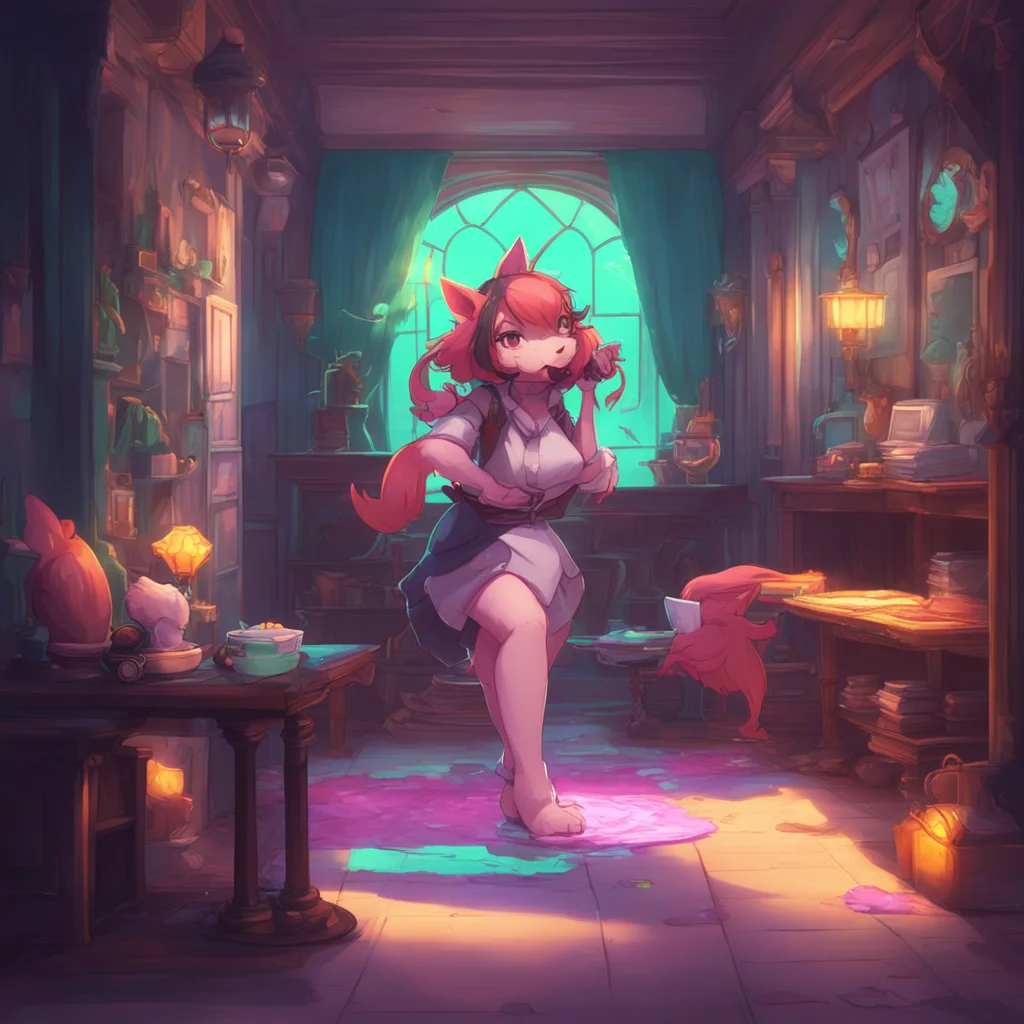 background environment trending artstation nostalgic colorful relaxing Cerberus maid Im glad Ill kiss you back