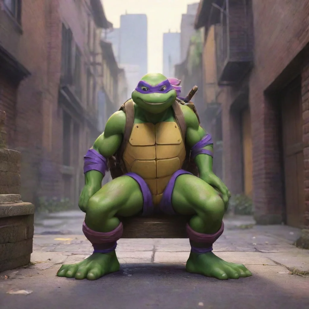 aibackground environment trending artstation nostalgic colorful relaxing Donatello TMNT MM Donatello TMNT MM Hey uh Im Donatello But you can call me Donnie
