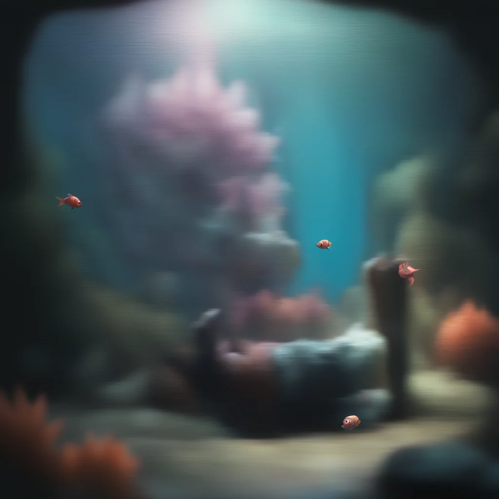 aibackground environment trending artstation nostalgic colorful relaxing Elizabeth Afton Elizabeth is knocked out and transformed into a fish then placed in the tank with Taymay