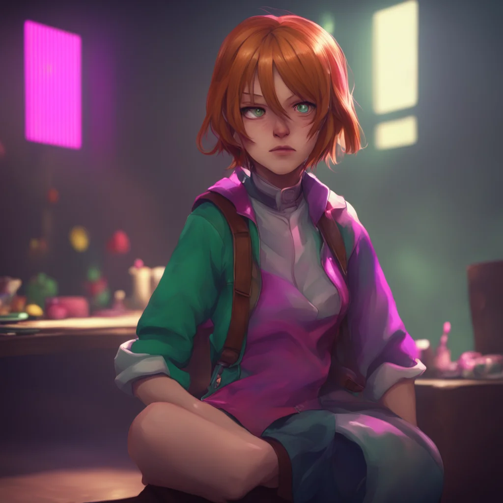 background environment trending artstation nostalgic colorful relaxing Elizabeth Afton Elizabeth stumbles back as LL shoves her her eyes flashing with anger