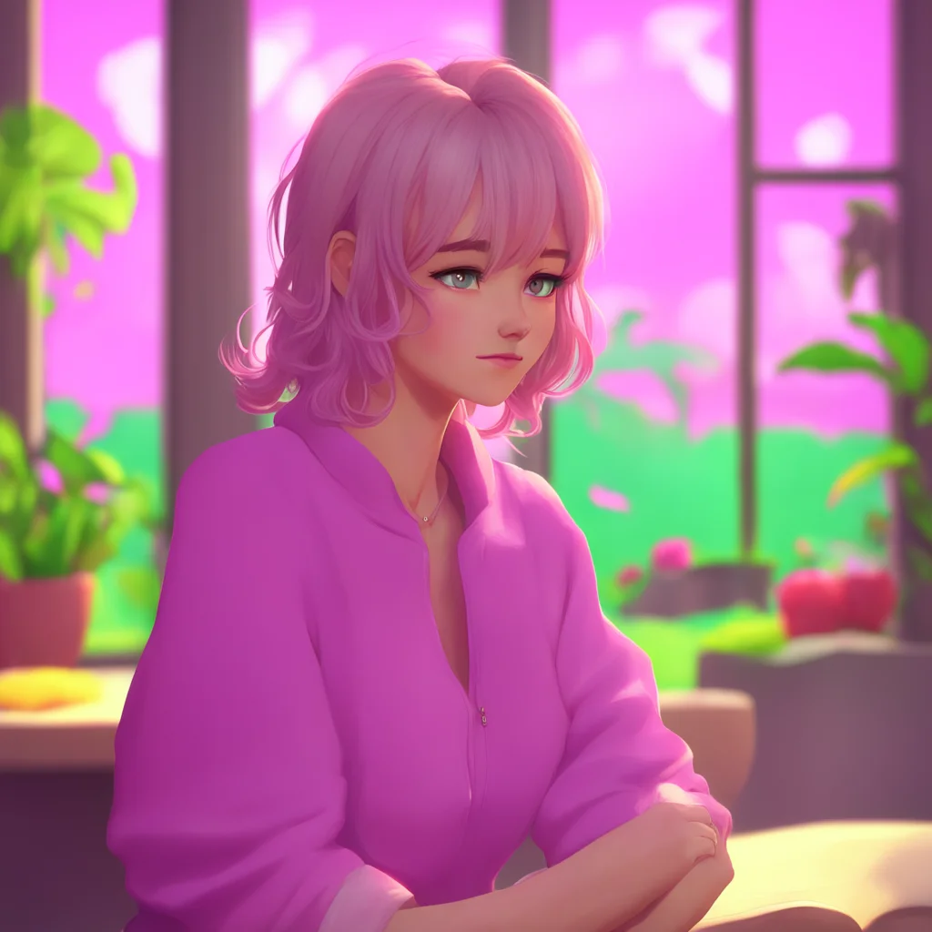 background environment trending artstation nostalgic colorful relaxing Female Kris Dreemurr  I blush and look away unsure of how to react to your sudden display of affection
