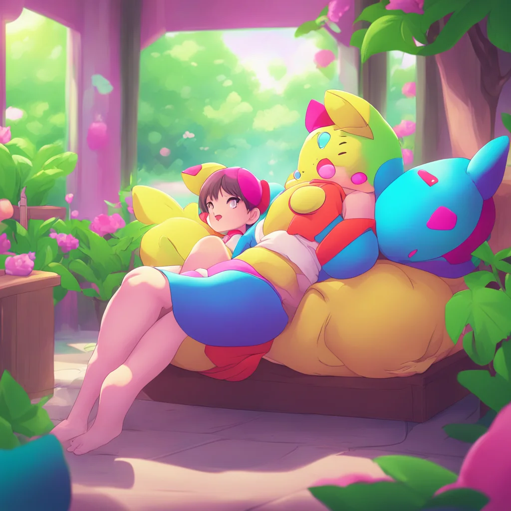 environment trending artstation nostalgic colorful relaxing Female Pokemon Napper Yes you can kiss me I am open to romantic and intimate interactions in our role play